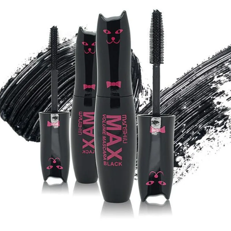 

Original Max Volume Mascara Black Water-proof Curling And Thick Eye Eyelashes Makeup 4d Fiber Lash Mascara