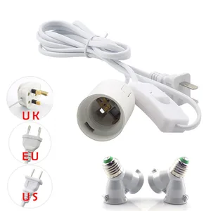 Разветвитель для цоколя лампы E27E27, 1 на 2, 3, 4, 5, E27, адаптеры-Конвертеры