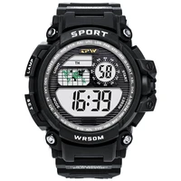 digital watch sport alarm chronograph 50m waterproof wristwatch led male relogios masculino fitness