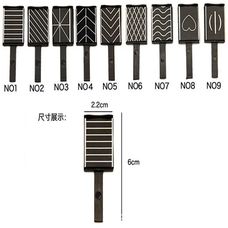 Мощная магнитная палочка для ногтей набор 3D магнитов УФ-рисования лампа