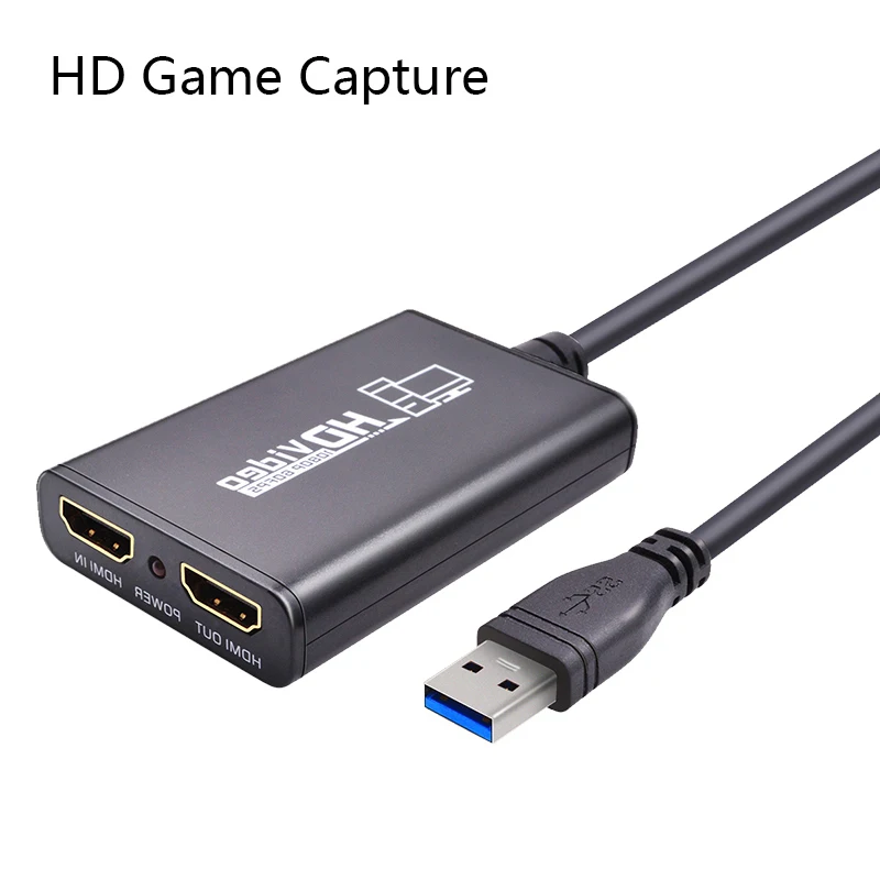 

Новый HDMI-совместимый ЗАХВАТ USB 3. 0 HD видеозахват YUY2 1080P выход с микрофоном просмотр и запись для PS4 ПК