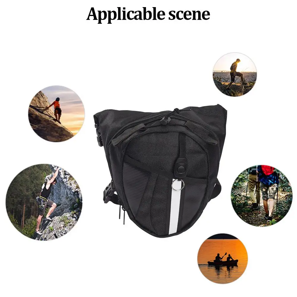 

Motorcycle Leg Bags Waterproof Drop Leg Cycling Fanny Pack Waist Shoulder Bag Outdoor Camping Moto Motocicleta Side Bag Storage
