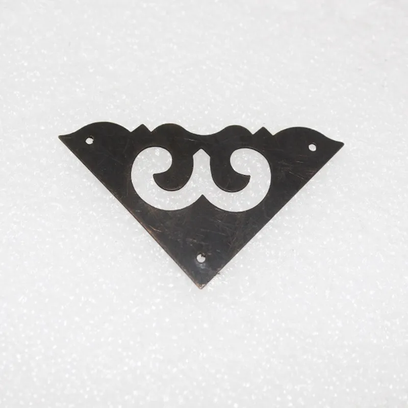 10 шт латунные 38 мм боковые углы зеркальные треугольные филейные подарочные