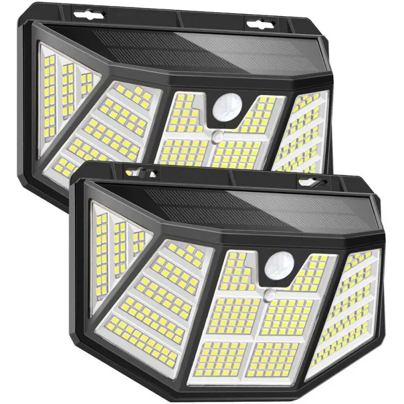 

310 LED Solar Light Outdoor Solar Lamp With Motion Sensor Solar Powered Sunlight 270° Wide Angle LED Spotlight For Garden Decor