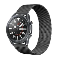 Ремешок для Samsung Galaxy watch 4/Classic/3 45 мм/Active 2/46 мм/42 мм, магнитный браслет для Gear S3 Huawei GT/2/2e/Pro, 20 мм 22 мм