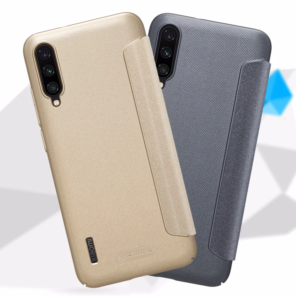 Filp чехол для Xiaomi mi A3 CC9e CC9 NILLKIN блестящий супер тонкий флип-чехол pu кожаный чехол для Xiaomi mi A3 mi CC9e