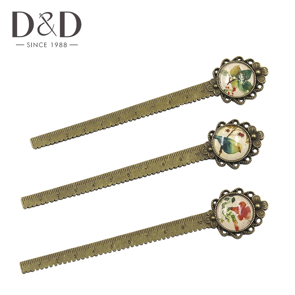 1 шт. винтажная металлическая линейка|Швейные инструменты и аксессуары| |