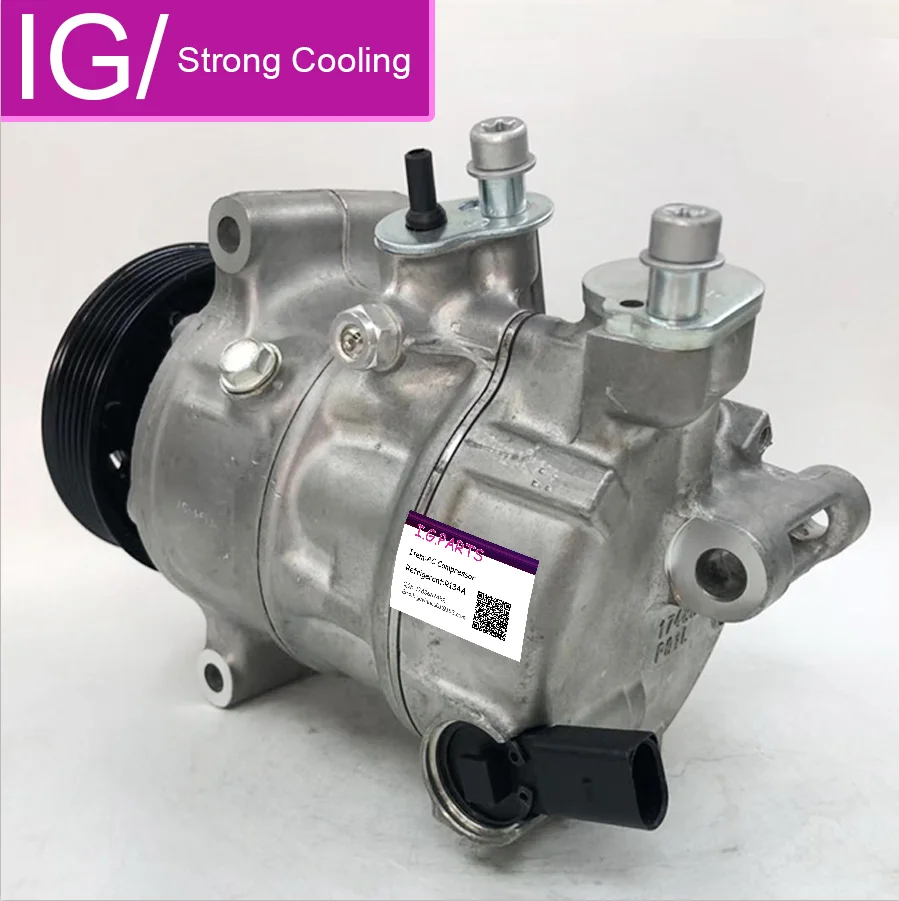 Для PXE16 AC компрессор для автомобиля Volkswagen Jetta для автомобиля VW Passat Golf 67646 1K0820859D 1K0820859M 1K0820859S 4710497 2021760 - Название цвета: stype A