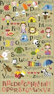 

YIXIAO Counted Cross Stitch Kit Cross stitch RS cotton with cross stitch 118039