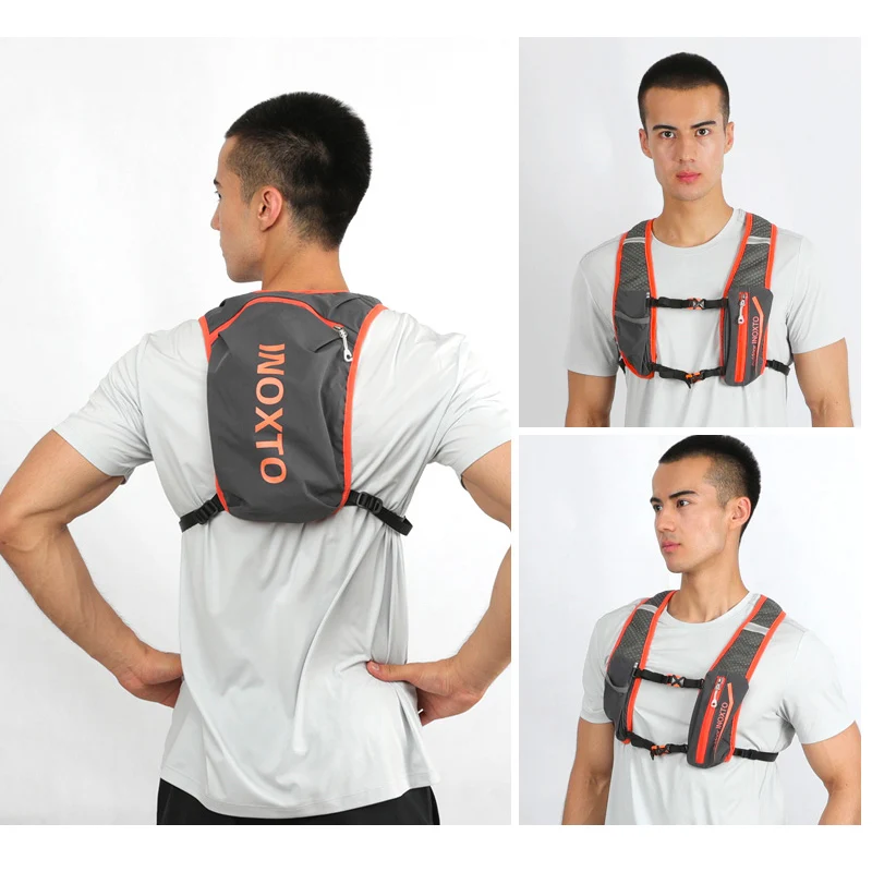 Unisex Sports Jogging Trail Running Run Vest Backpack Bag For Gym Cycling Trekking Hydrator Hydration Backpack Bags