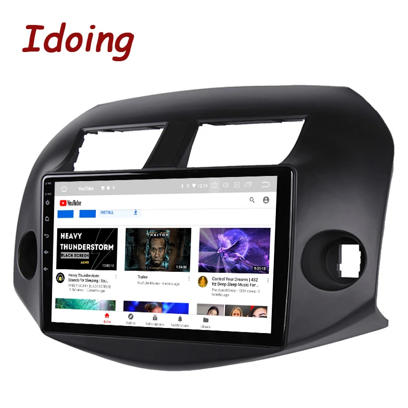Автомагнитола Idoing PX6 10 2 дюйма Android для toyota RAV4 3 XA30 2005 GPS-навигация Bluetooth 5 0 головное