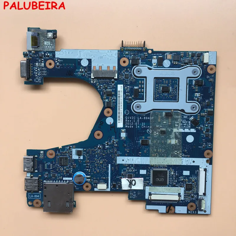 PALUBEIRA NBM8911003 NB.M8911.003 Q1VZC LA 8943P для Acer Aspire V5 131 171 Материнская плата ноутбука DDR3