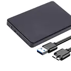 Портативный USB 3,0 Plug and Play 5 Гбитс, высокая Скорость 2,5 дюймов SATA внешний жесткий диск SSD мобильный корпус для жесткого диска коробка для ПК