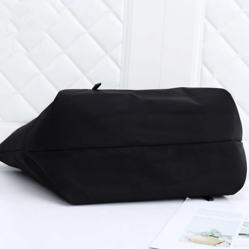 

With logo, new trendy temperament, large capacity, two-piece shoulder bag, ladies hand-held versatile fashion big bag