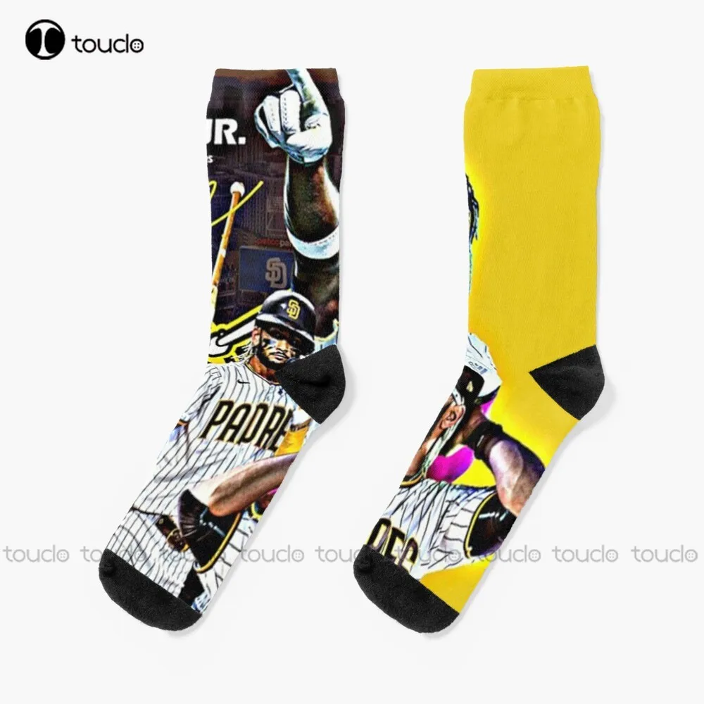 

Fernando Tatis Jr Socks Women Workout Sockss Unisex Adult Teen Youth Socks Christmas Gift Custom Hd High Quality Fashion New