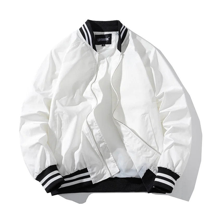 Мужская модная куртка бомбер с вышивкой повседневная бейсбольные куртки унисекс