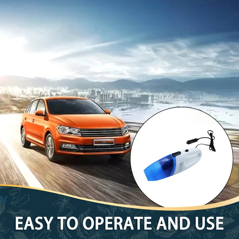 Автомобильный пылесос влажный и сухой открытый мини автомобиль Лодка RV Пылесос