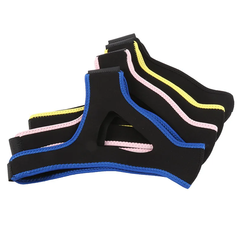 Неопрен Anti Snore ремешок для подбородка ремень анти апноэ челюсти решение антихрап