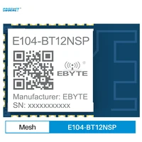 10pcs 2 4ghz bluetooth self mesh module 10dbm ble e104 bt12nsp cdsenet 60m support sig mesh v1 0 max 16383 nodes uart interface
