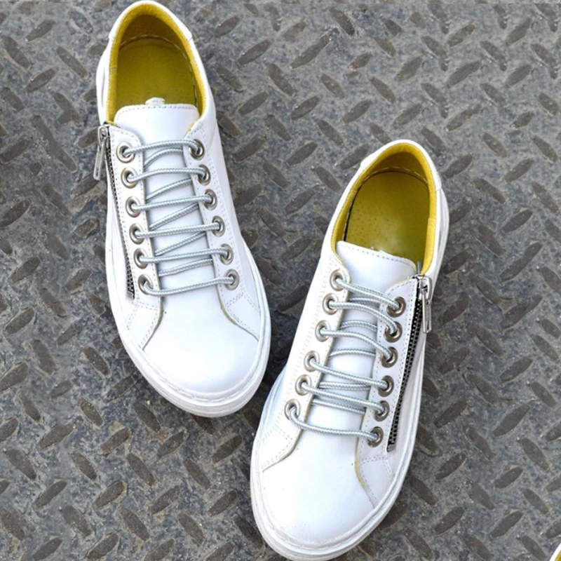 

Sneakers Women Shoes Casual Slip-On Zipper Solid Breathable Ladies Vulcanized Shoes Sport Chaussure Femme Shoes for Women 2021