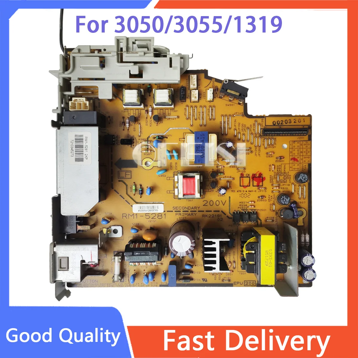 Оригинал для HP3050 3050 3055 1319 3052 электронная плата питания (220 В) детали принтера в