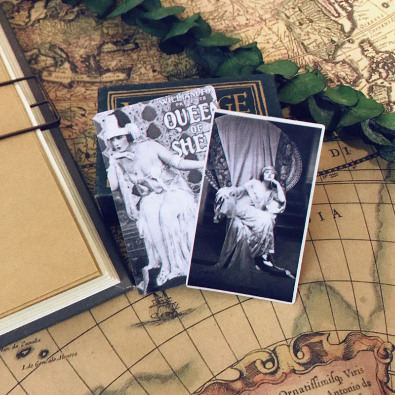 30 шт. старые винтажные Стикеры для фотосъемки в стиле Тим холтса журнала