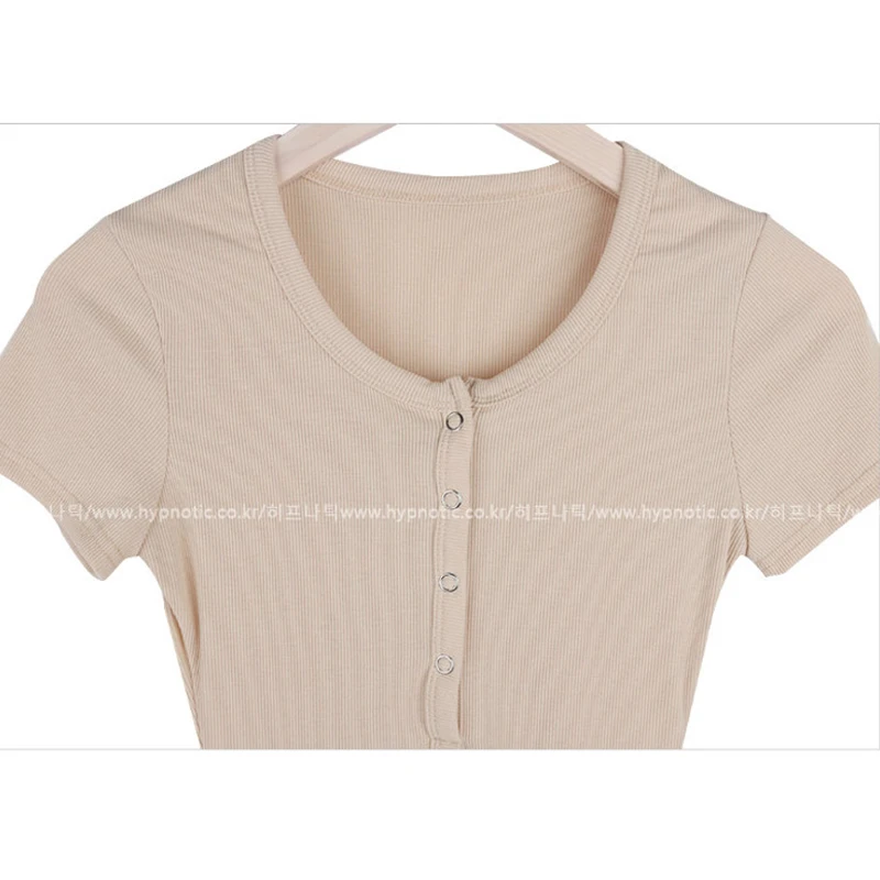 Сексуальное летнее платье для женщин 2021 новая кнопка черная мини платья с