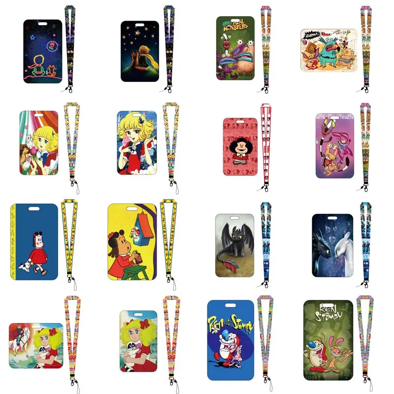 Мультяшный чехол для кредитных карт студентов девушек мальчиков автобусов со