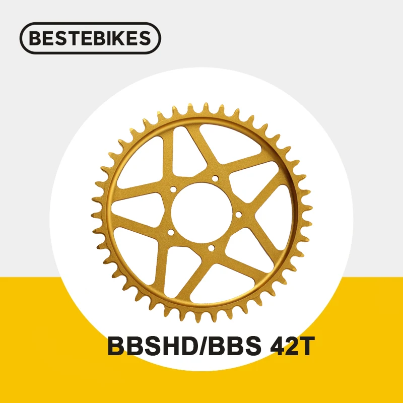 

EBike цепное кольцо из алюминиевого сплава для BBS01 BBS01B BBS02 BBS02B 250 Вт/500 Вт/750 Вт BBSHD 1000 Вт BBS03 комплект мотора со средним приводом