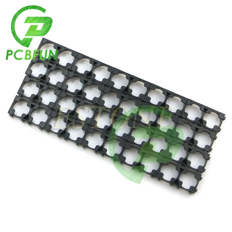 Распорка для батарей 50/аккумуляторная прокладка/18650 пластиковая 4 х2 18650 см/1 57 Х0 79