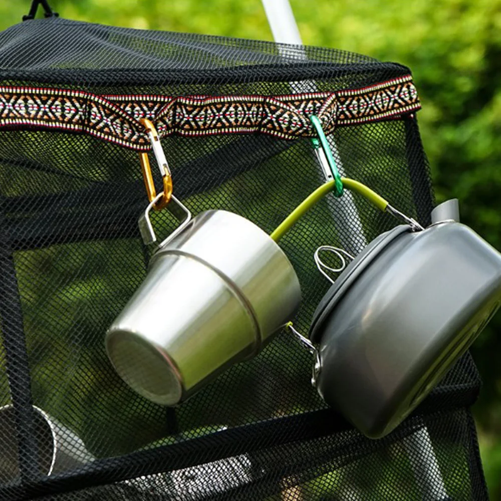 

4 Layers Herb Drying Folding Fishing Net Dryer Mesh Tray Drying Rack Flowers Hanger Fish Net