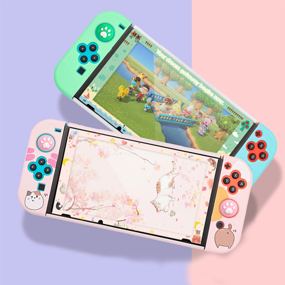 9H HD защитная пленка из закаленного стекла для перекрещивания животных Nintendo Switch