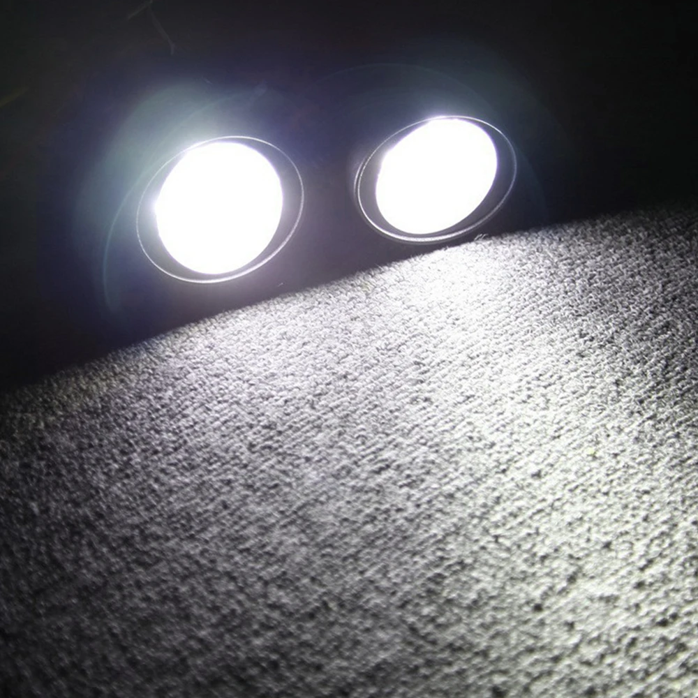 Светодиодная фара для мотоцикла 2 шт. 6500 лм водонепроницаемая противотуманная