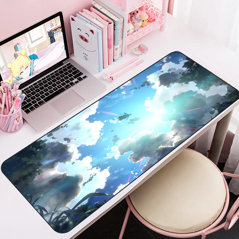 

MRGLZY Landscape Mouse Pad Table Pad Lock Key Desktop Keyboard Game Co Animation Lar Accessoriesrgb mousepad diy custom mousepad