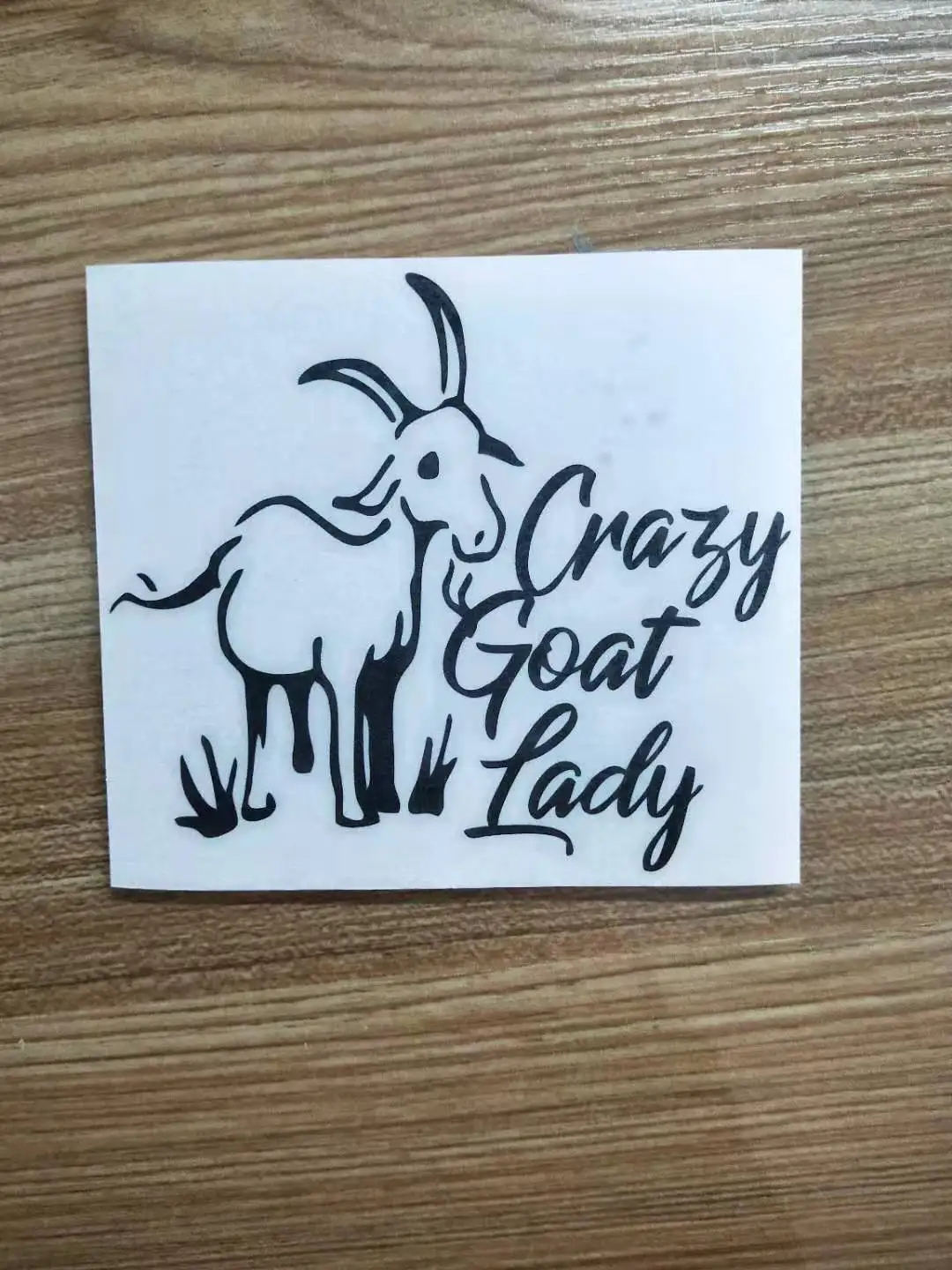 13*9 см Коза леди козы Дети наклейка безумно забавное окно бампер Новинка дрейф JDM