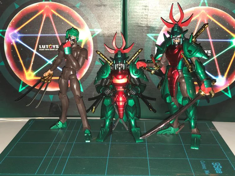 COMIC CLUB INSTOCK lutock модель Ronin Warriors YoroiDen Самурайские солдат темнота демон общий яд
