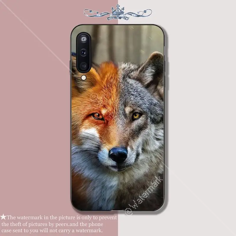 Роскошный чехол для телефона Motirunner Red Fox Samsung galaxy A 01 11 20 30 31 40 50 51 70 71 80 81 91