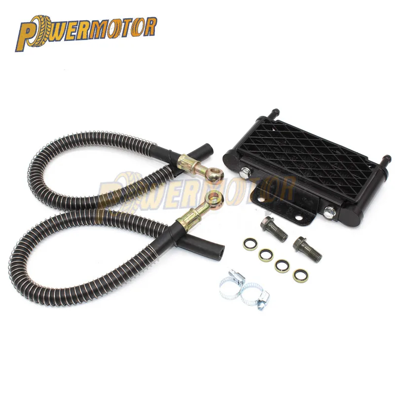 

Motorcycle Oil Cooling Cooler Radiator for 50 70 90 110 125 Horizontal Engine Chinese Dirt Pit Bike ATV Motorcycle KAYO APOLLO