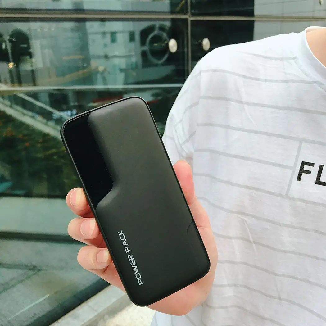 Power Bank 20000mAh портативный зарядный внешний аккумулятор для Xiaomi Mi 9 8 iPhone samsung S9 |