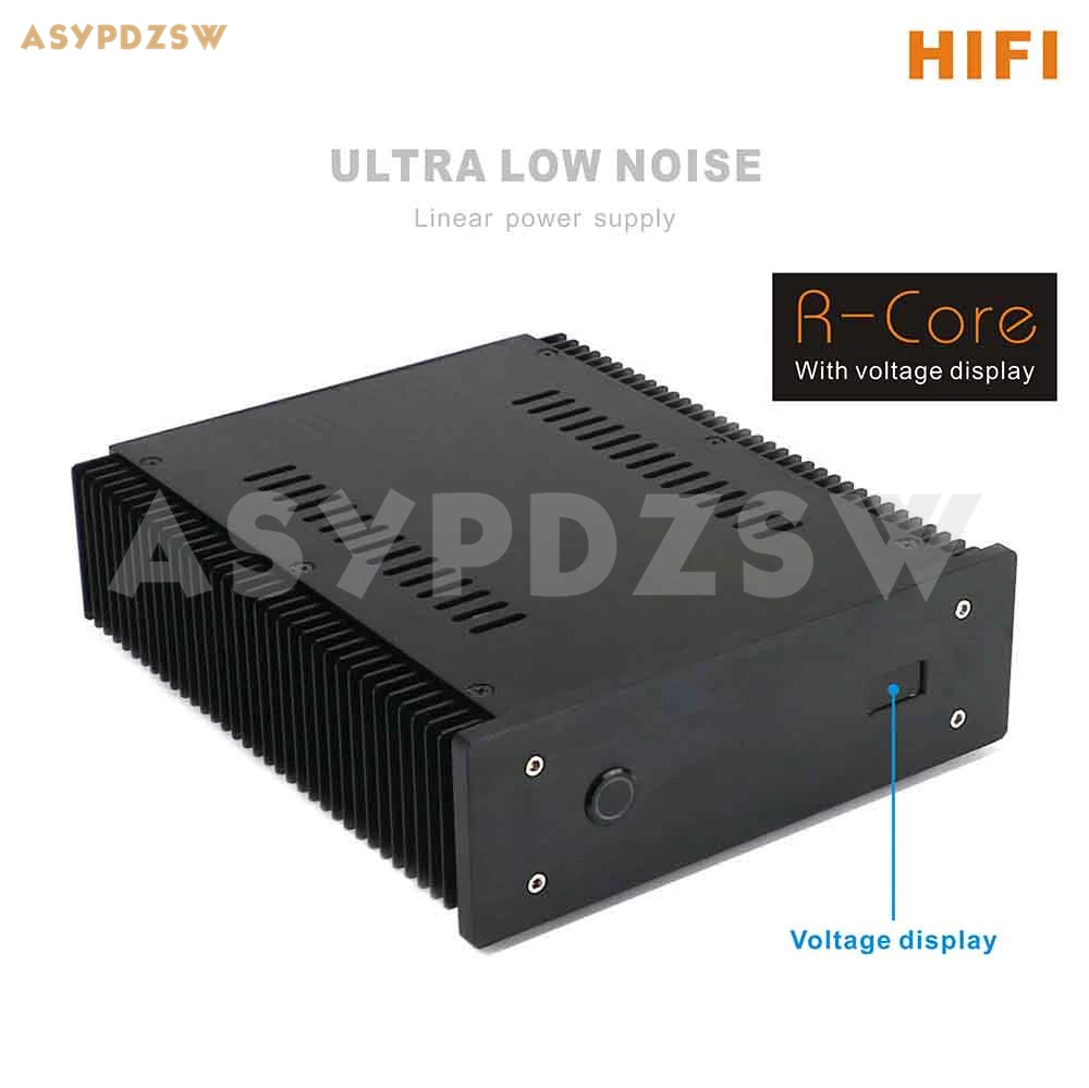 Hi Fi 100VA ультра низкая Шум LPS 100W R core линейный источника питания DC5V 24V опционально с