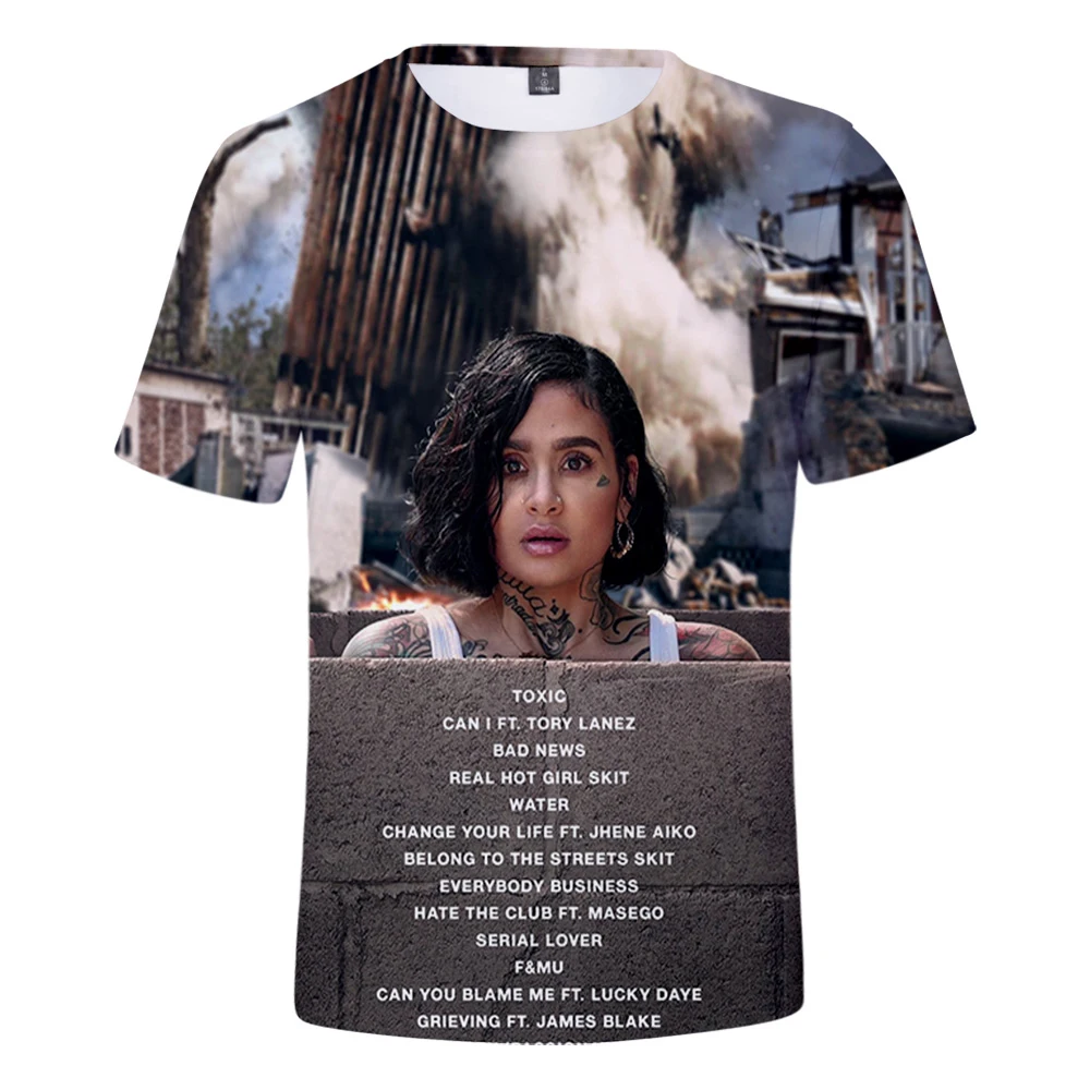 

Kehlani 3D Print T Shirt Women Men Summer Short Sleeve Kehlani Harajuku Tshirt Casual Fashion Streetwear Clothing 2021