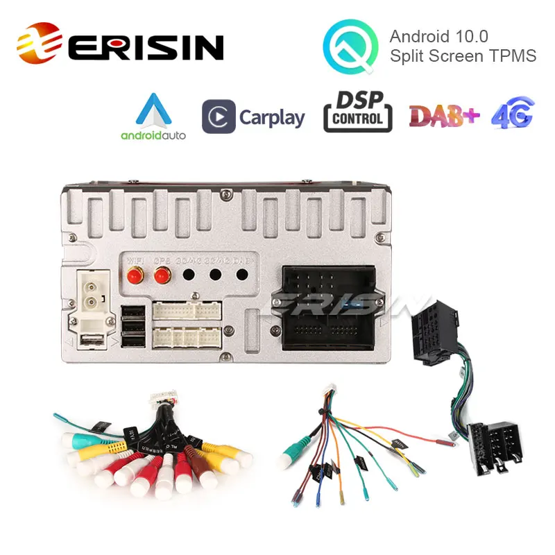 Автомагнитола erоформлена ES8197S 7-дюймовая Android 10 0 для Porsche Cayenne DSP CarPlay и Auto GPS TPMS DAB + 4G