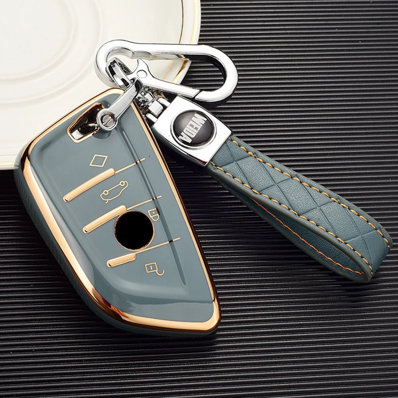 

TPU Car Key Cover Case Protective Case For Bmw Mini Cooper X1 X3 X4 X5 F15 X6 F16 G30 7 525li 530 320li Key Chain Accessories