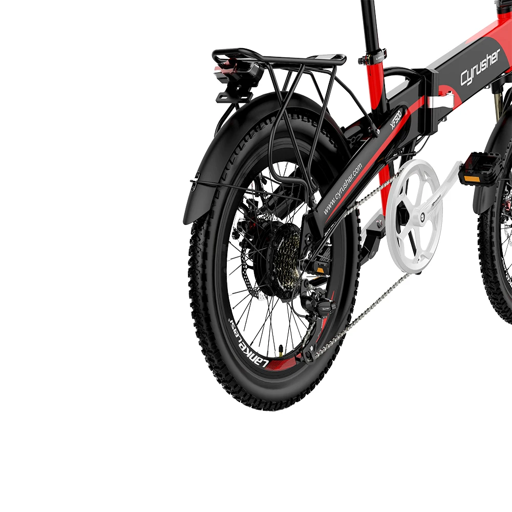 

Electric Bike Aluminum Folding Electric Bicycle 20inch 400W Powerful Motor 48V10A Battery Mountain e-bike XF500