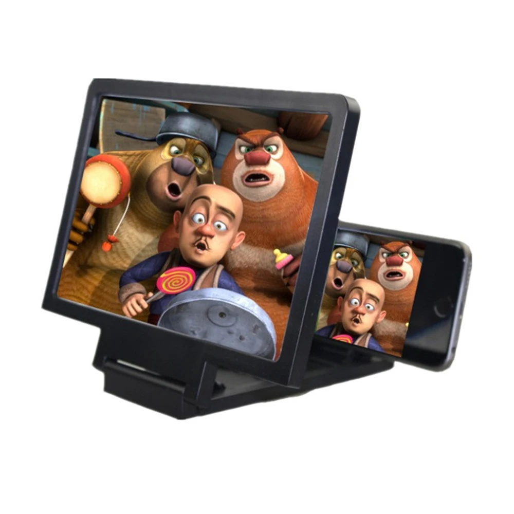 Screen Amplifier Mobile HD 3D Magnifier for All Smartphone Movies Videos Phone Holder Video Bracket | Мобильные телефоны и