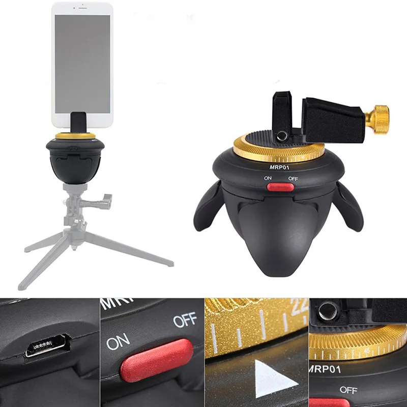 AFI MRP01 Мини электрическая панорамная экшн-камеры gopro max 360 Вращение панорамной