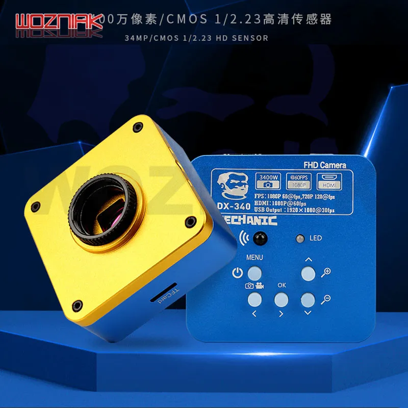 Оригинальный высококачественный HD микроскоп Mechanic MATX большой широкоугольный