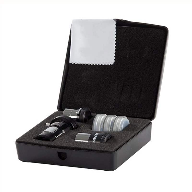 Professional ASTROMASTER ACCESSORY KIT include 2X barlow lens 6mm Ploss 15 mm Kellner Eyepiece #25 #80A Filter Moon | Инструменты