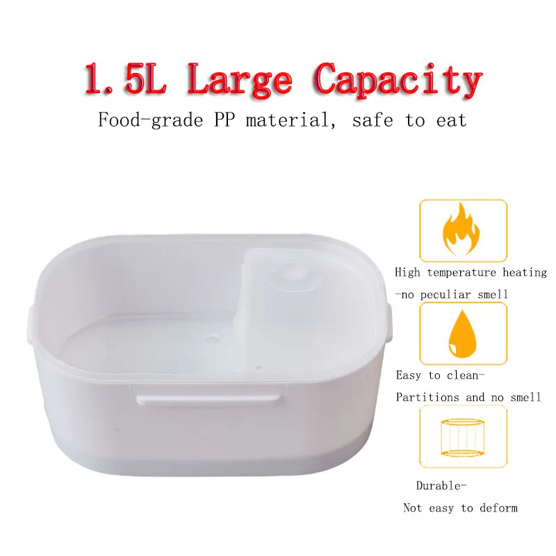 Портативный Ланч бокс из нержавеющей стали с электрическим подогревом 12 24 В 110