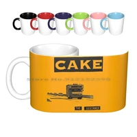cake i will survive ceramic mugs coffee cups milk tea mug cake band cake band i will survive orange band cake band band